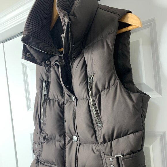 Esprit Women’s Brown Puffer Vest – Size 8 - Picture 4 of 15